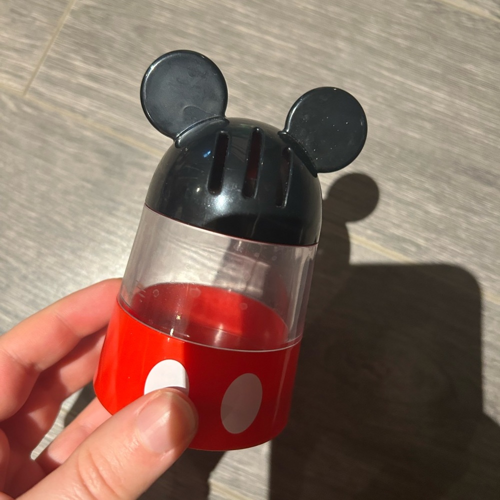 Mickey mouse spice jar shaker